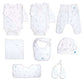 Full Hospital Set (8 pcs) of Organic Baby Clothing